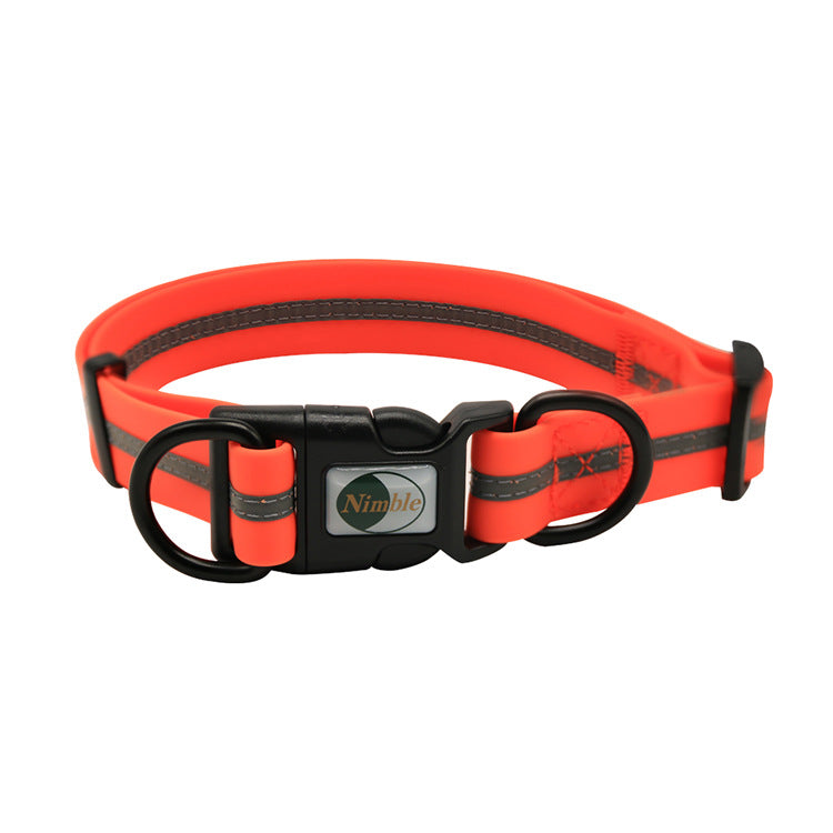 BARKELLE™ GlowSafe LED Dog Collar – USB Rechargeable Reflective Safety Collar for Night Walks
