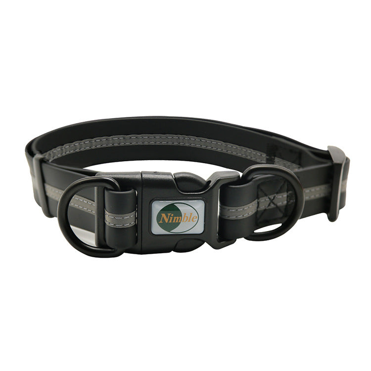 BARKELLE™ GlowSafe LED Dog Collar – USB Rechargeable Reflective Safety Collar for Night Walks