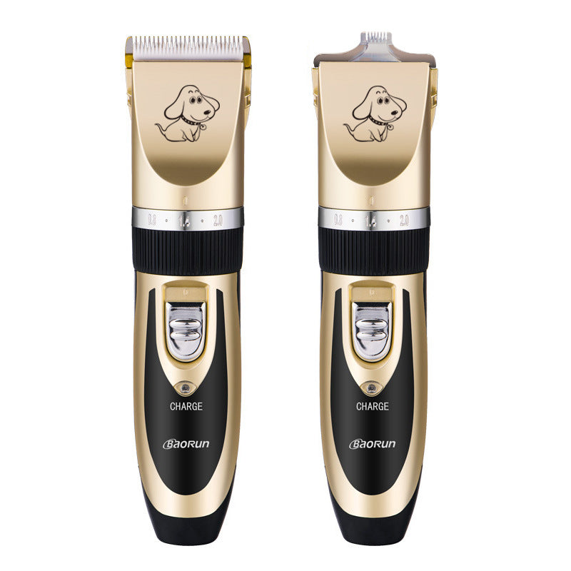 BARKELLE™ Professional Cordless Dog Hair Clipper – Quiet Pet Grooming Kit with Ceramic Blade