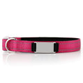 BARKELLE™ Personalized Reflective Dog Collar with Custom Name Tag
