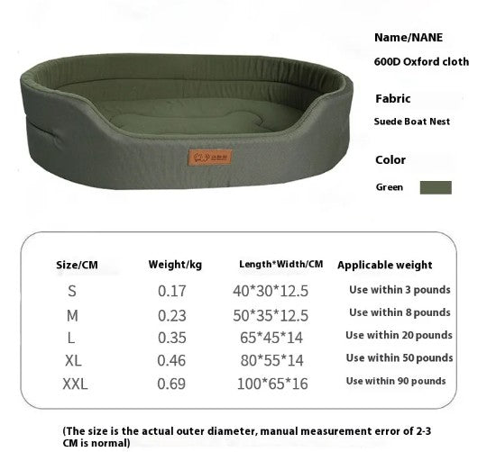 Luxury Waterproof Orthopedic Dog Bed – Washable Cozy Calming Pet Bed | BARKELLE