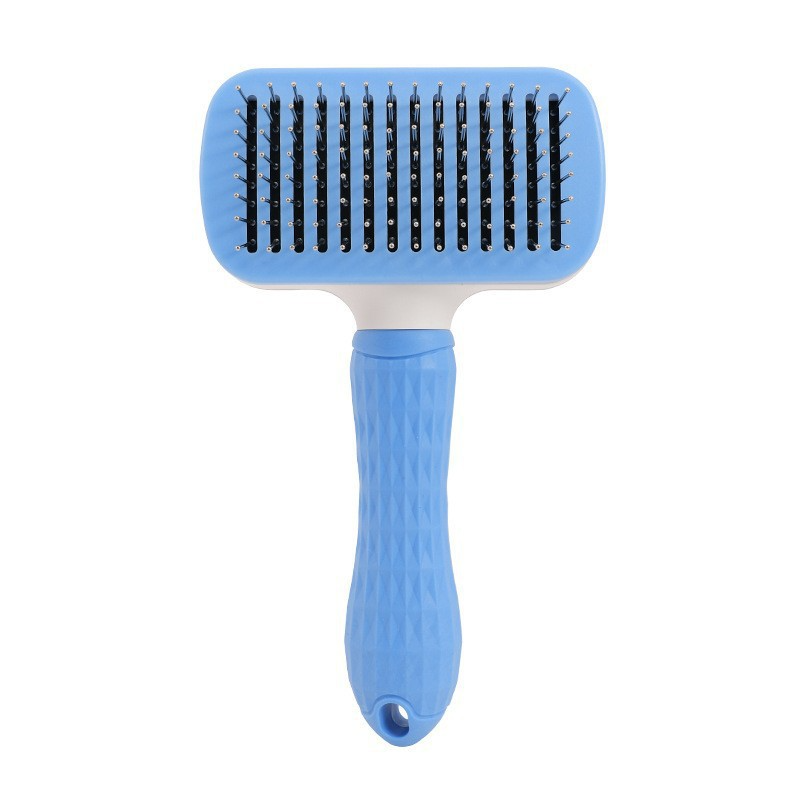 BARKELLE Easy-Clean Deshedding Brush for Dogs & Cats
