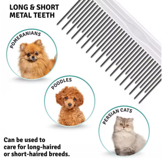 Premium Pet Grooming Comb for Dogs & Cats | BARKELLE