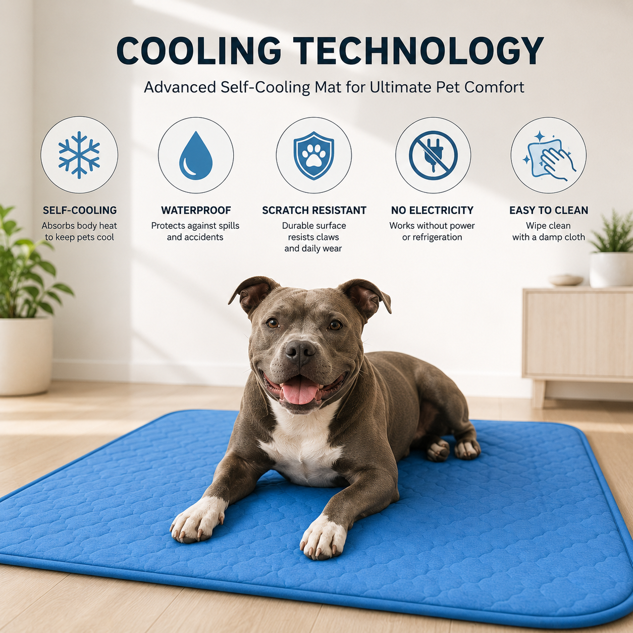Premium Cooling Pet Mat