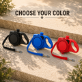 2-in-1 Retractable Dog Leash + Water Bottle