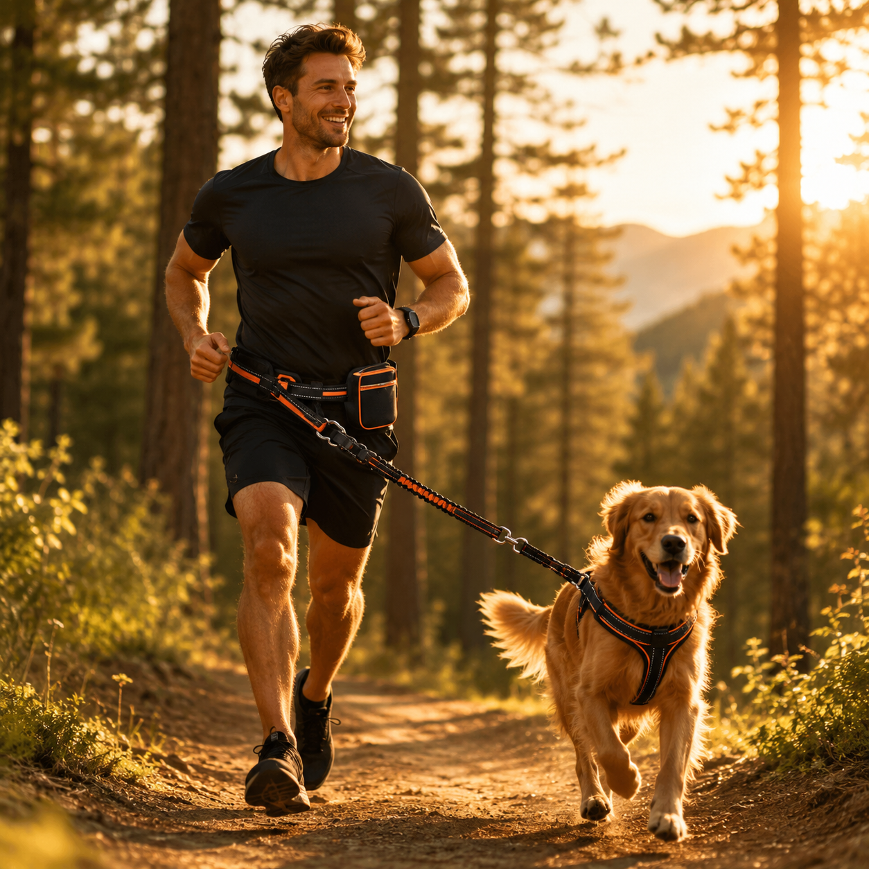 Hands-Free Dog Walking Set