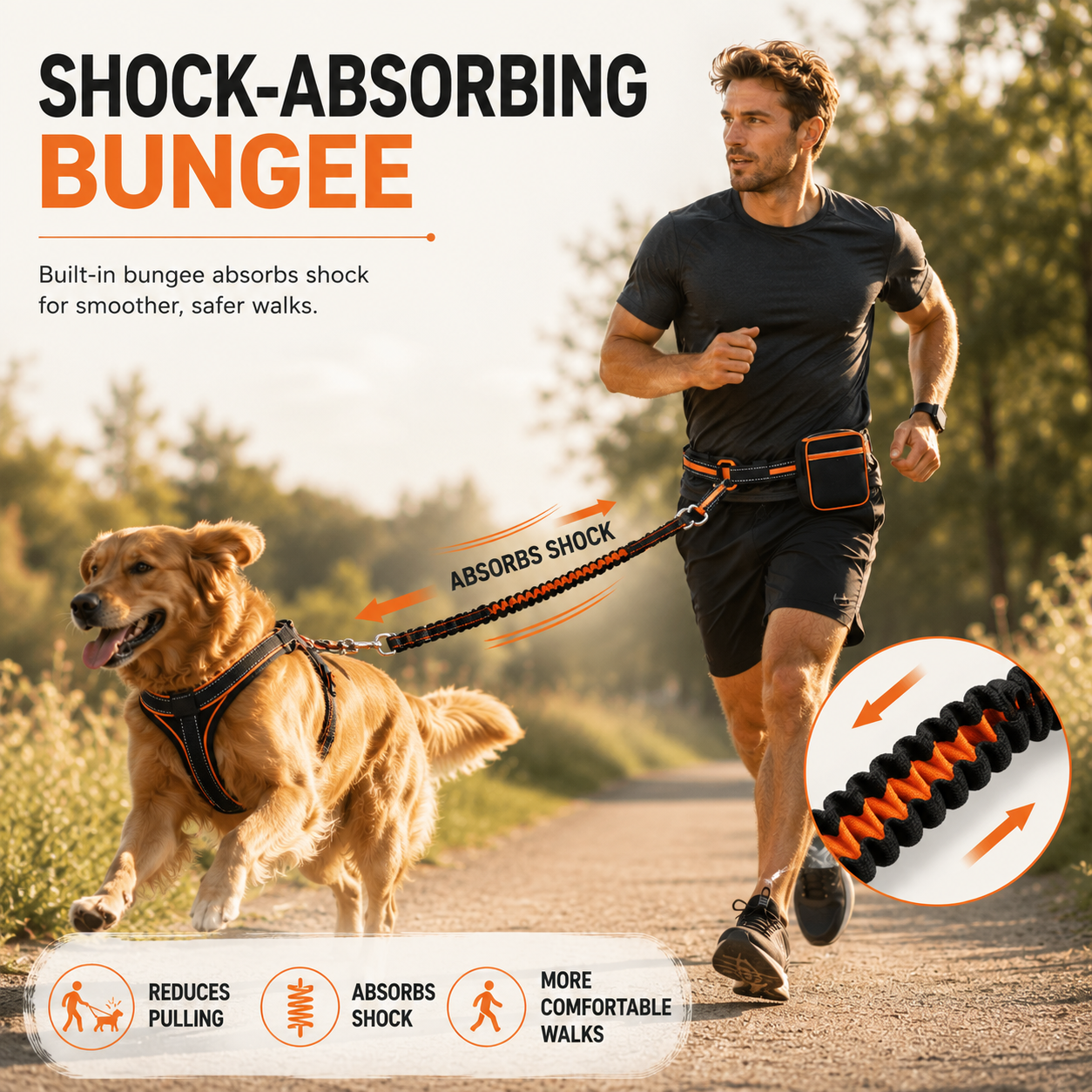 Hands-Free Dog Walking Set
