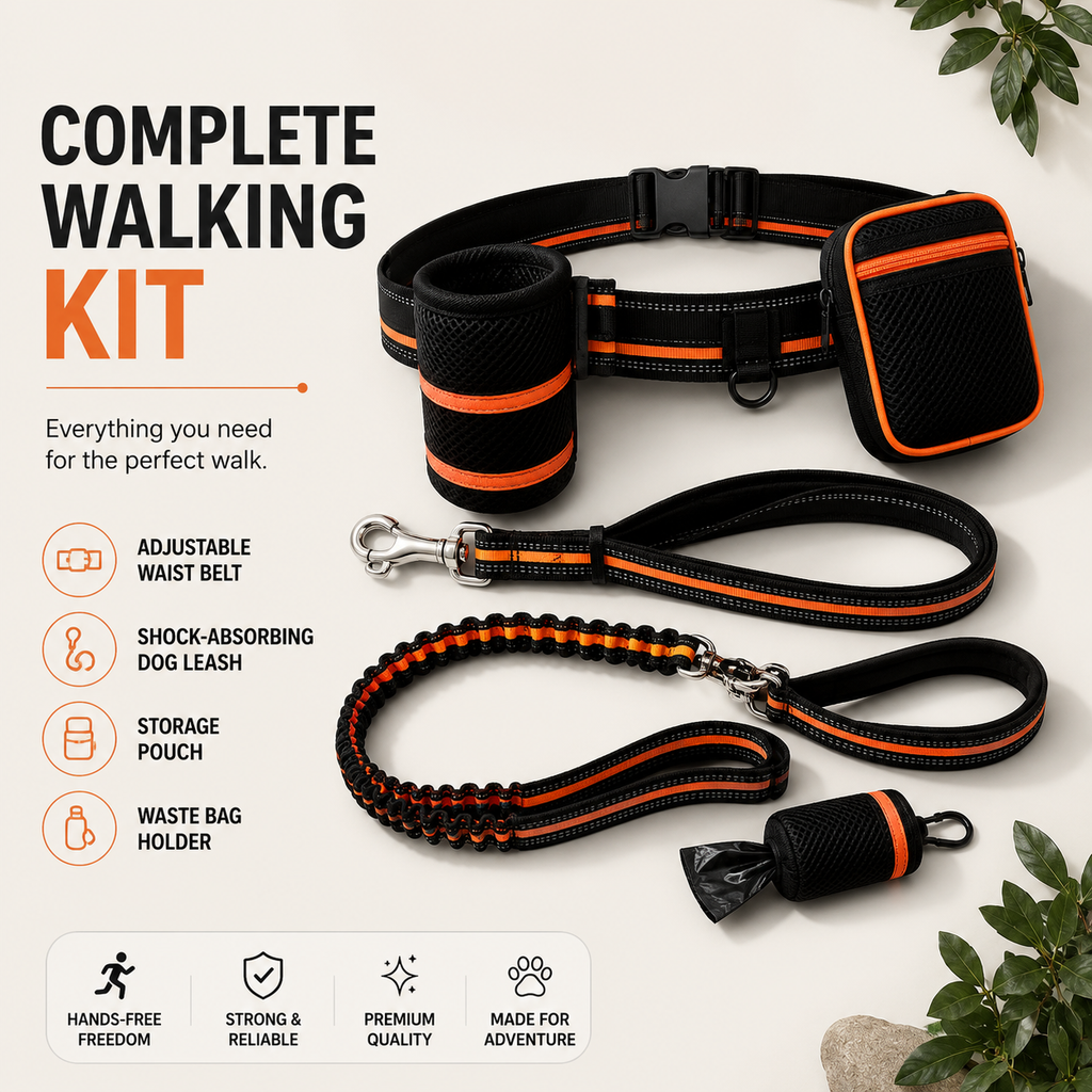 Hands-Free Dog Walking Set