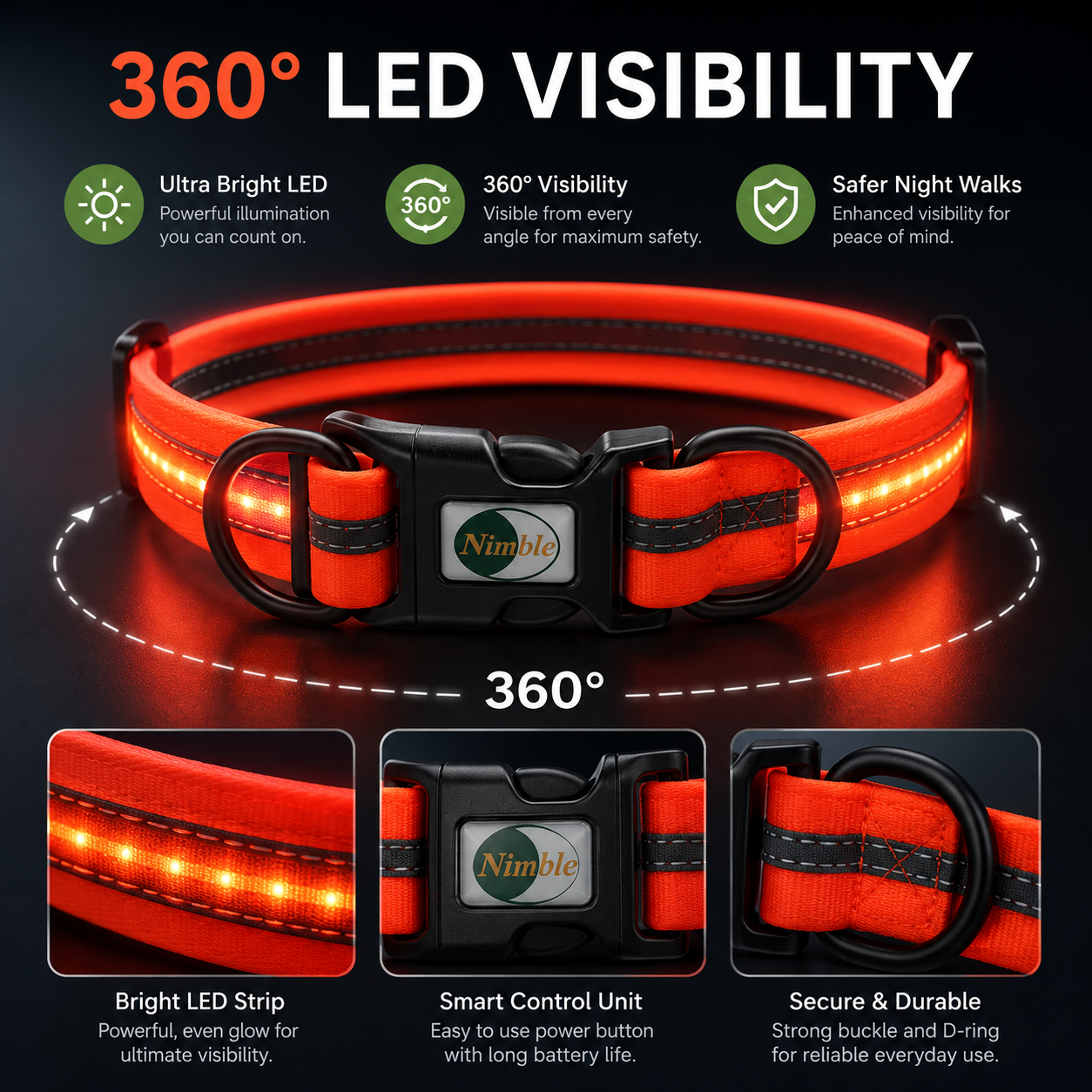 LED Dog Collar