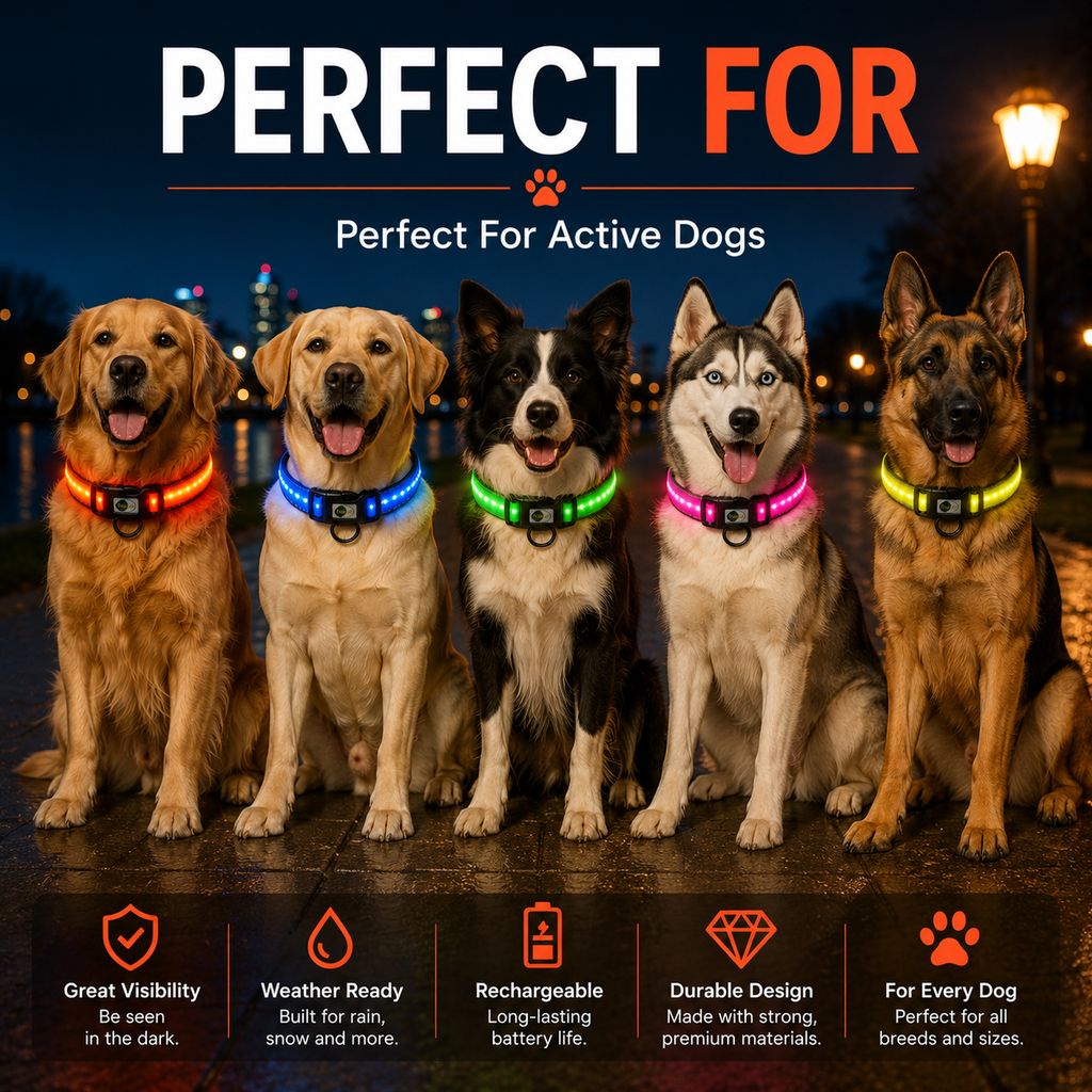 LED Dog Collar