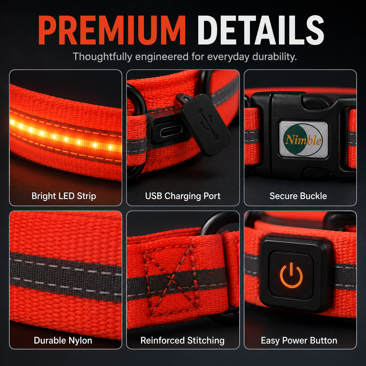 LED Dog Collar