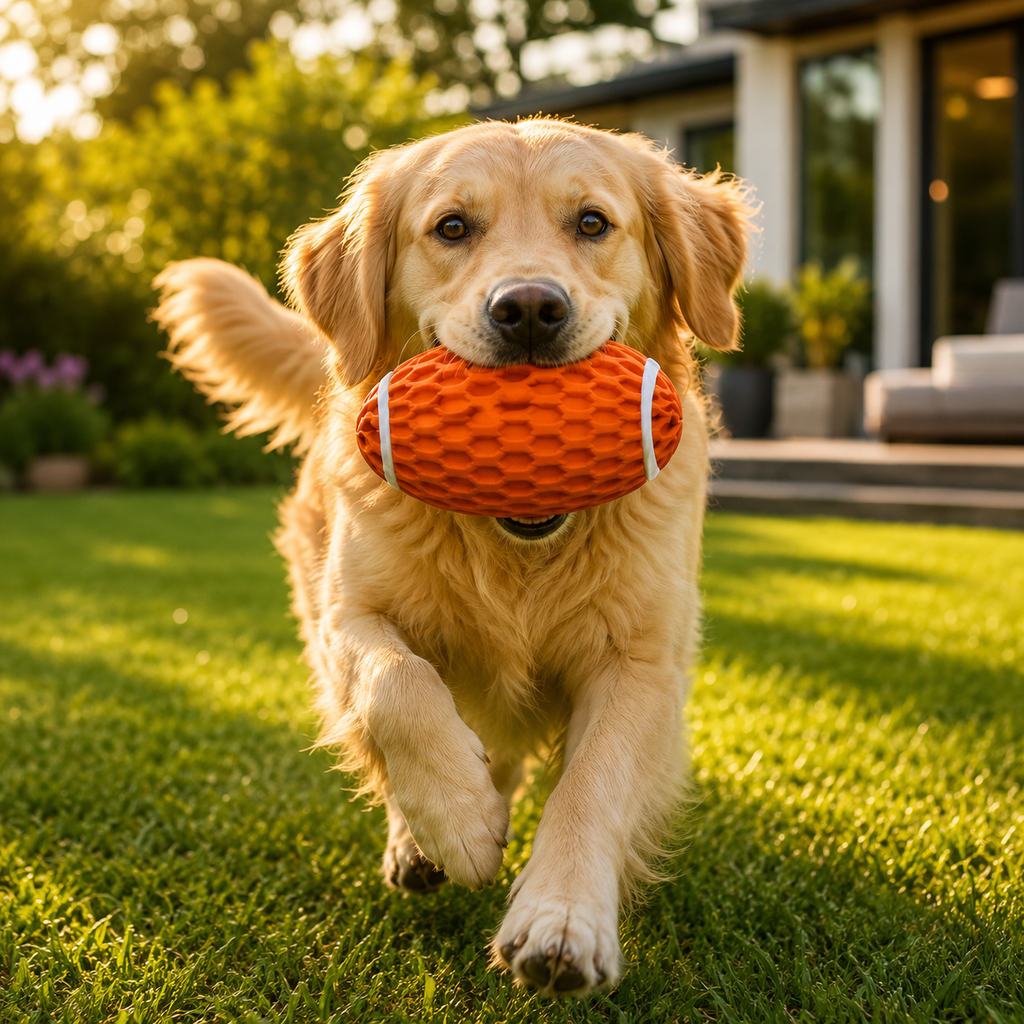 Durable Rugby Dog Toy
