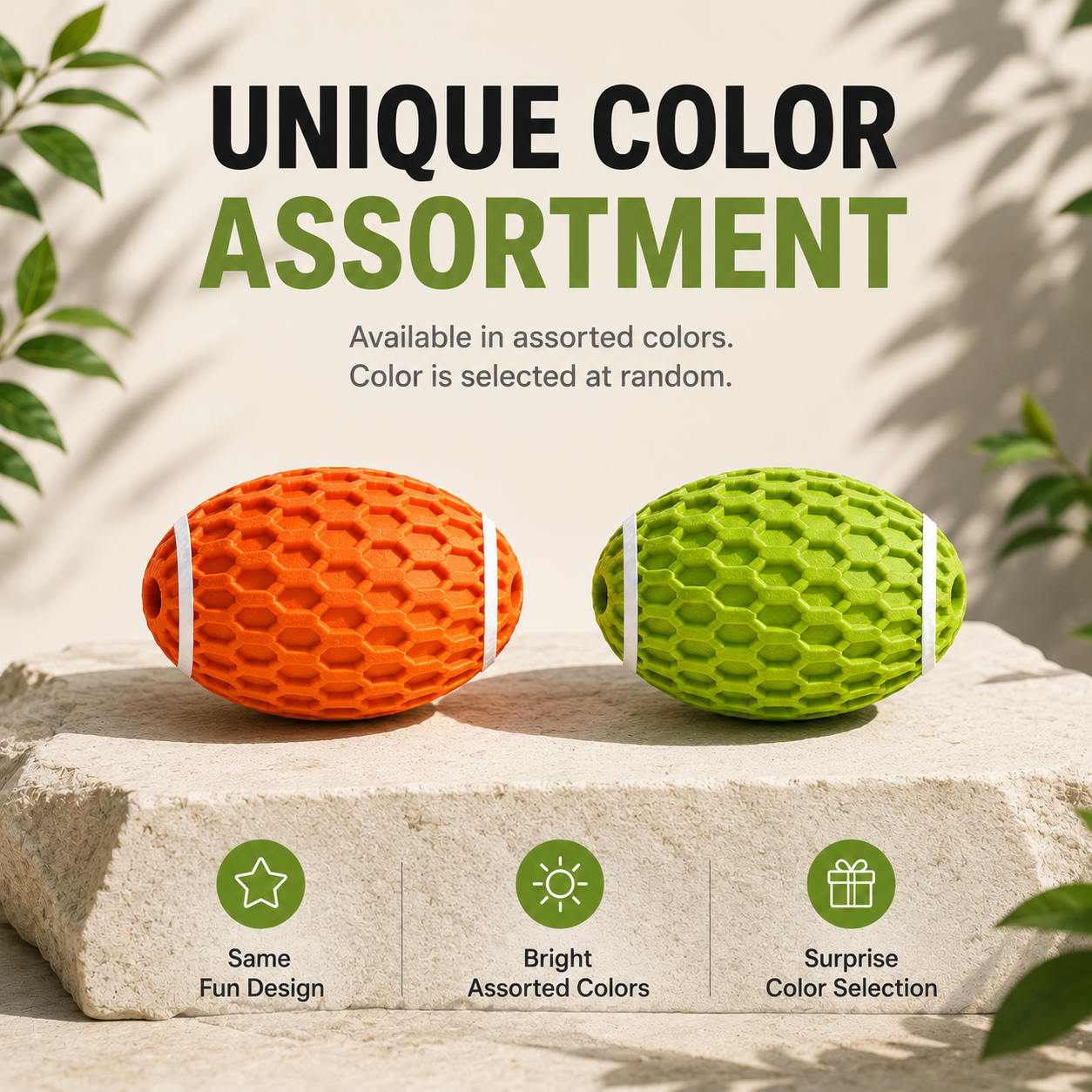 Durable Rugby Dog Toy