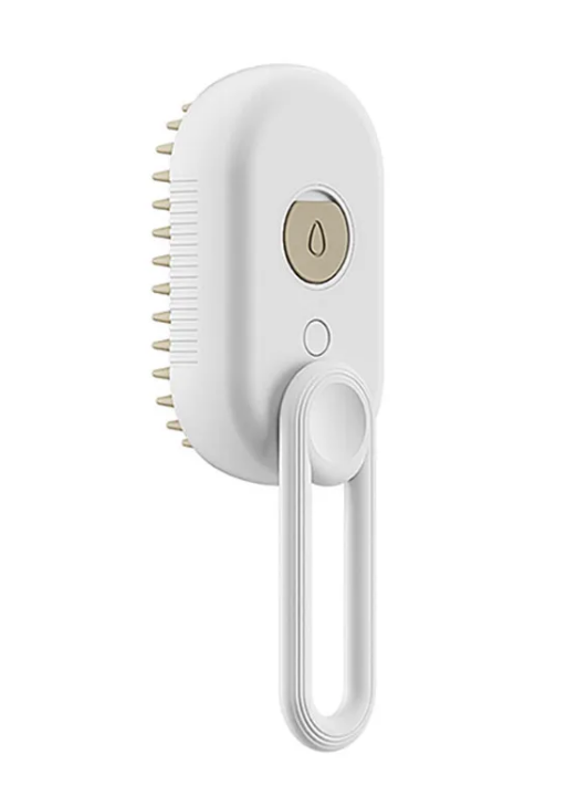 3-in-1 Steam Pet Grooming Brush – Self-Cleaning Deshedding & Massage Comb for Dogs & Cats