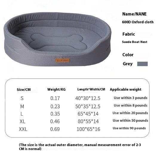 Luxury Waterproof Orthopedic Dog Bed – Washable Cozy Calming Pet Bed | BARKELLE